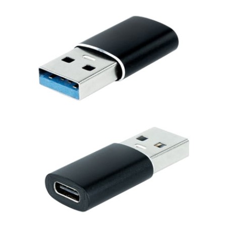 usb-c-hun til usb-a-han-adapter med otg gen1