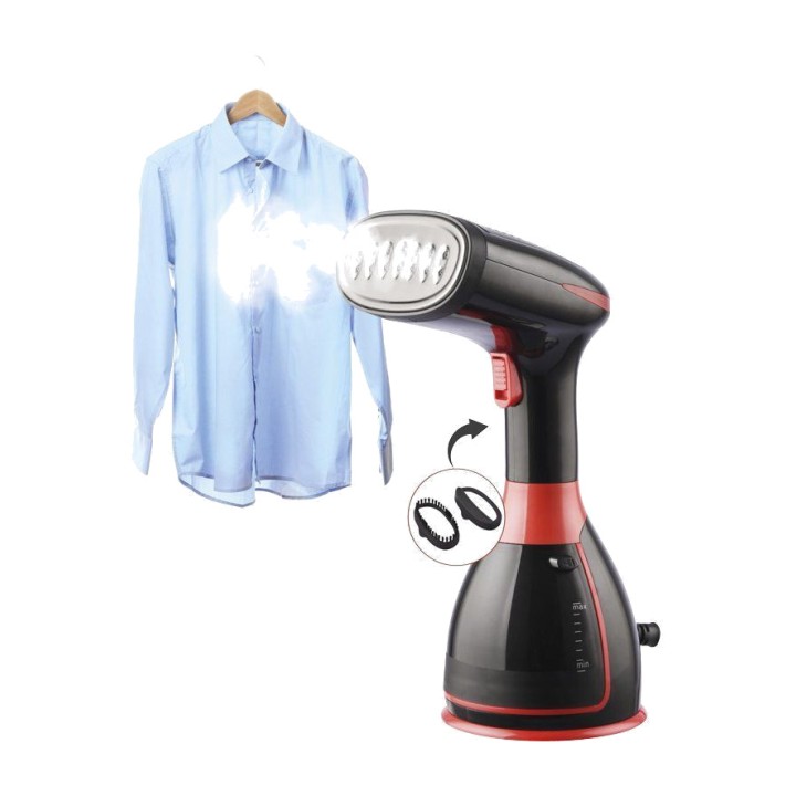 THULOS Plancha de vapor vertical con 2 cepillos TH-VI280
