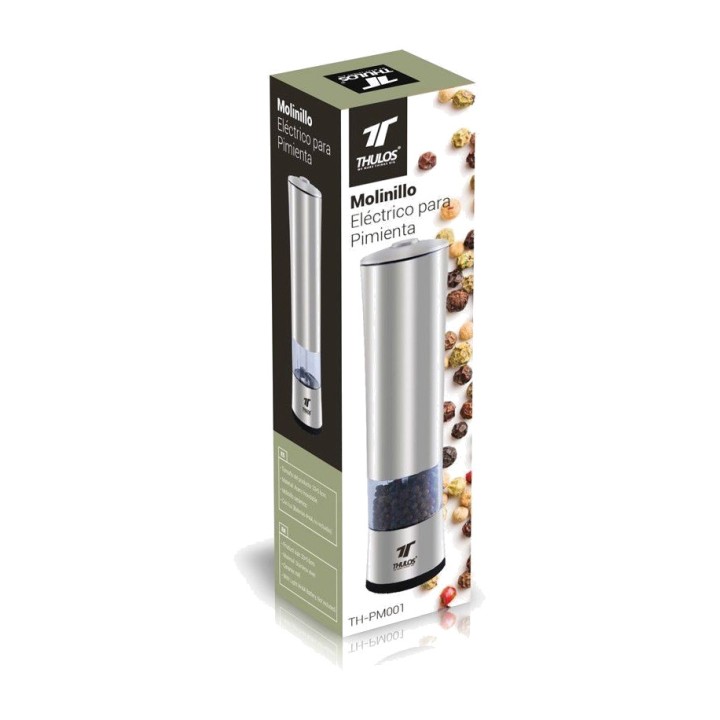 THULOS Electric pepper mill with light TH-PM001