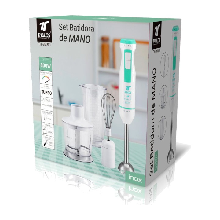 THULOS Μίξερ με ράβδους, πολτοποιητή και κινητήρα DC