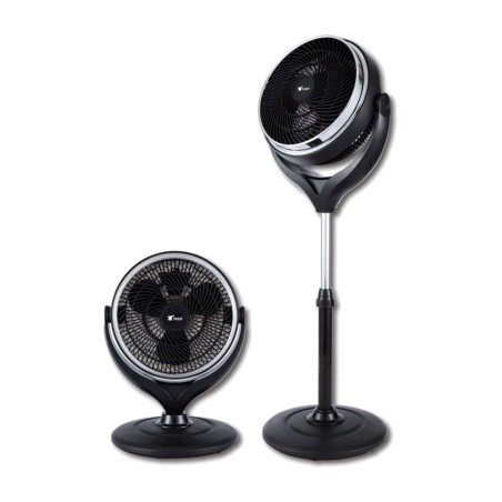 ventilador 2 en 1 de pie y sobremesa th-fn210 25cm 42w