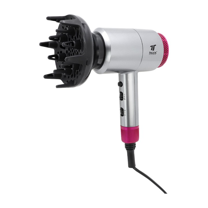 THULOS Asciugacapelli ionico con diffusore TH-HD804 1800W