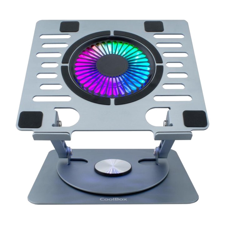 COOLBOX Support de refroidissement réglable avec rotation à
