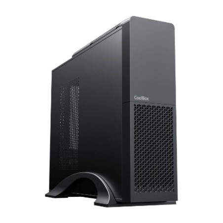 caja para pc slim con usb-c y fuente de alimentación sfx 80 plus bronze incluida t313 micro-atx 300w