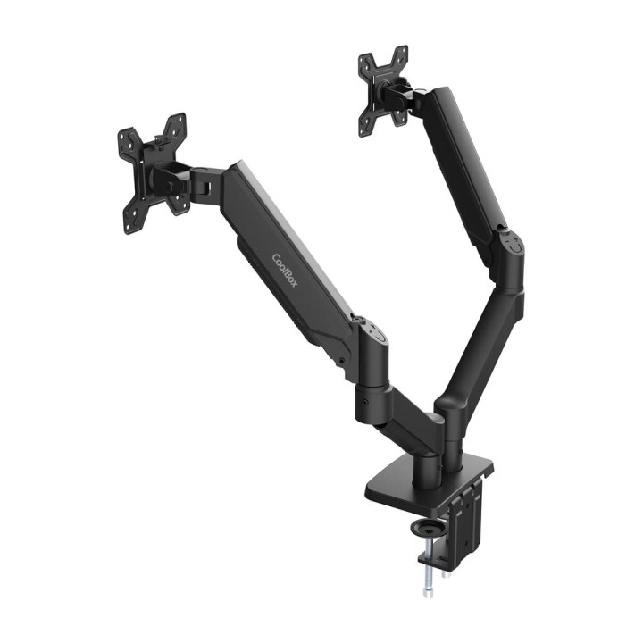 COOLBOX Support de bureau avec pince et bras articulés pour