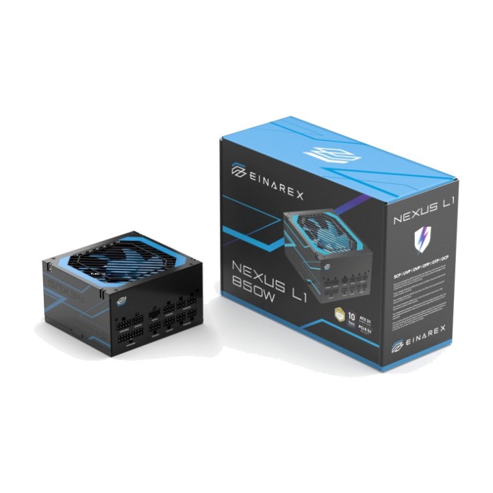 EINAREX ATX power supply for gaming PCs NEXUS-L1 850W