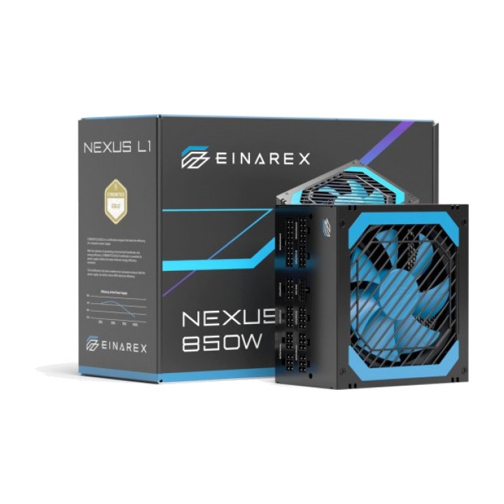 EINAREX ATX power supply for gaming PCs NEXUS-L1 850W