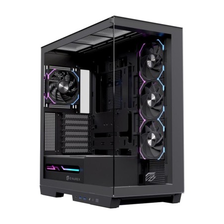 e-atx-gaming-pc-gehäuse im midi-tower-format mit gehärtetem glas z1k-rgb