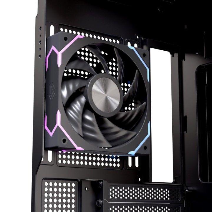 EINAREX Gaming-PC-kabinet i semitower-format E-ATX med