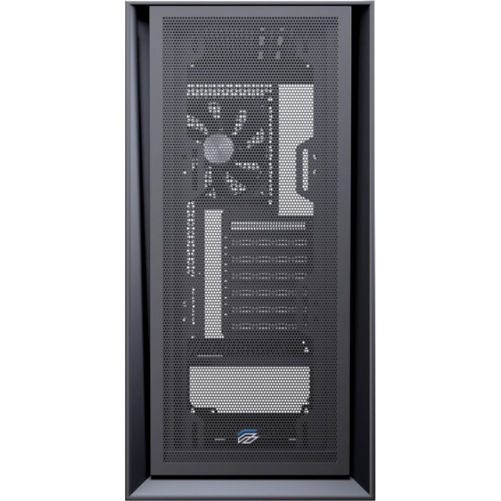 EINAREX Gamer ATX féltorony PC-ház edzett üveggel PULSE