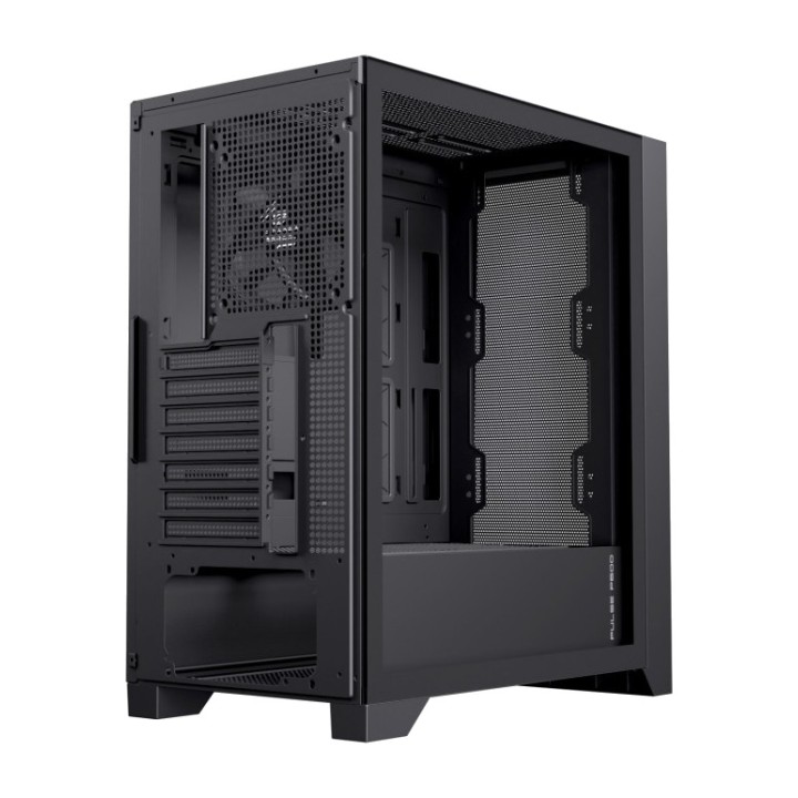 EINAREX Gamer ATX féltorony PC-ház edzett üveggel PULSE