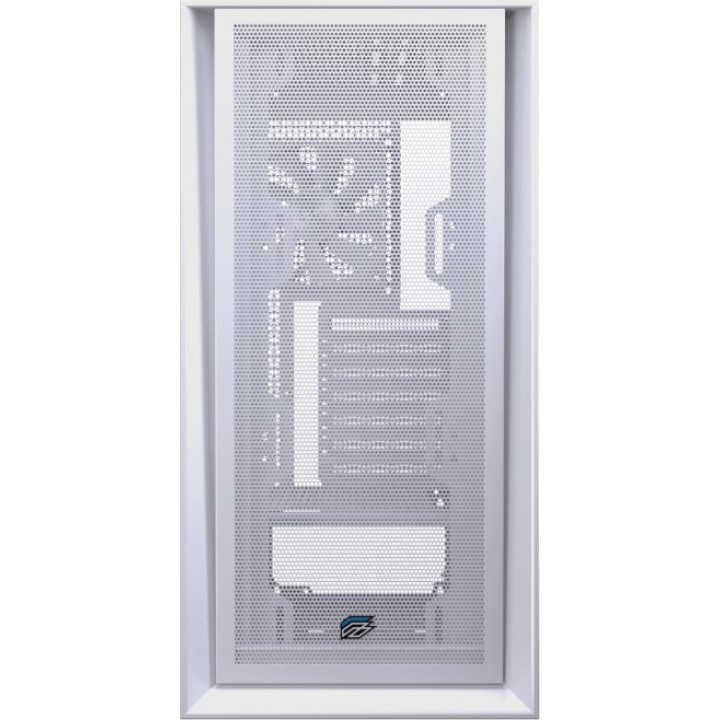 EINAREX Gamer ATX féltorony PC-ház edzett üveggel PULSE
