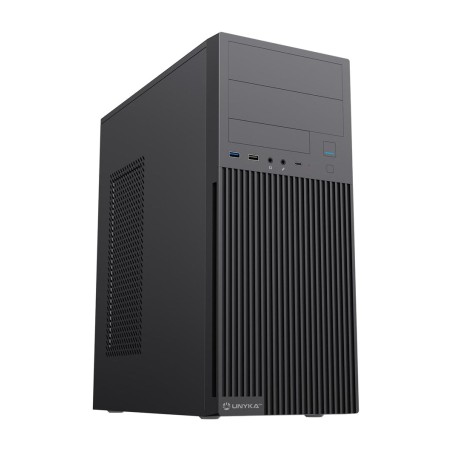 office-pc-gehäuse mit integriertem netzteil aero-c360 atx-500w