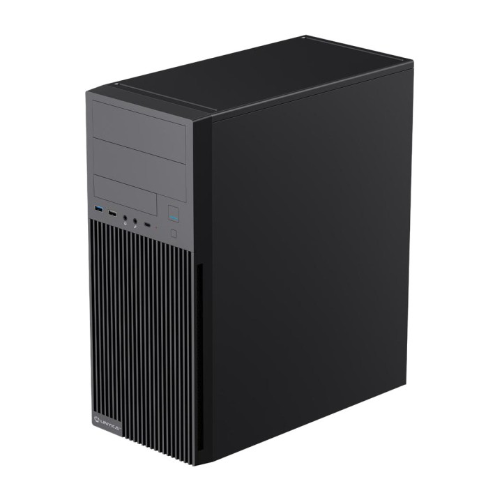 UNYKACH Boîtier PC de bureau avec alimentation incluse