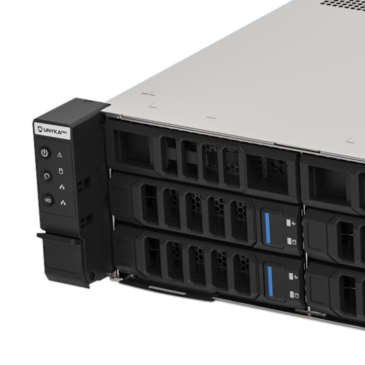 UNYKACH Chasis rack para servidor con 8 bahías hot swap