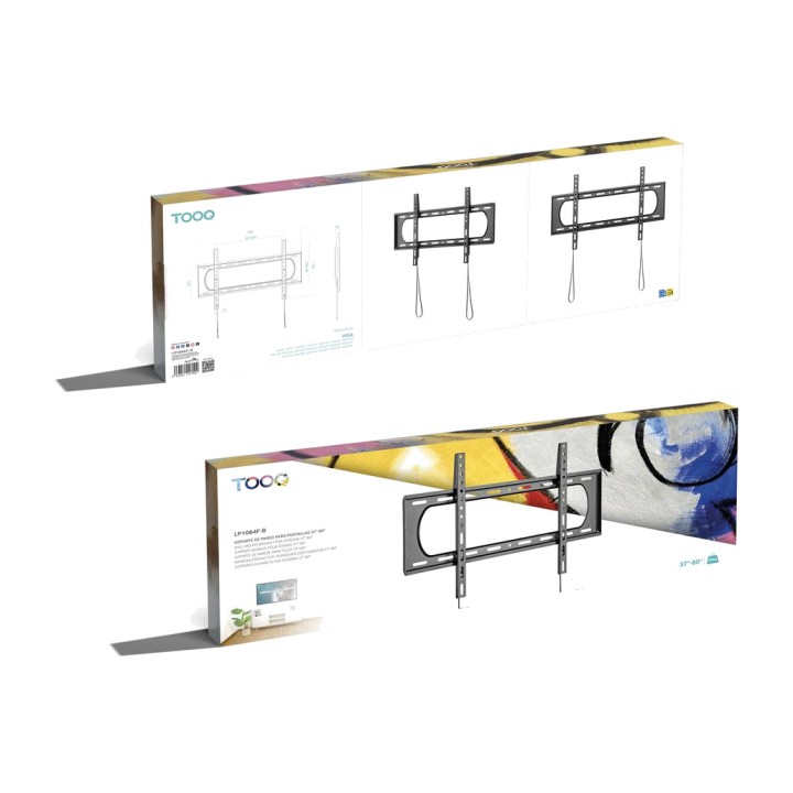 TOOQ Pevný nástěnný držák na televizor LP1084F-B 37-80"