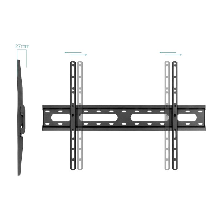 TOOQ Fixed TV wall mount LP1082F-B 37-80" VESA-600X400 45KG