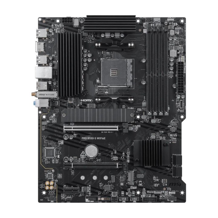 MSI ATX-motherboard voor AMD PRO B550-S WIFI6E DDR4 AM4