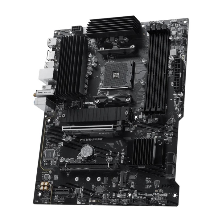 MSI Placa-mãe ATX para AMD PRO B550-S WIFI6E DDR4 AM4