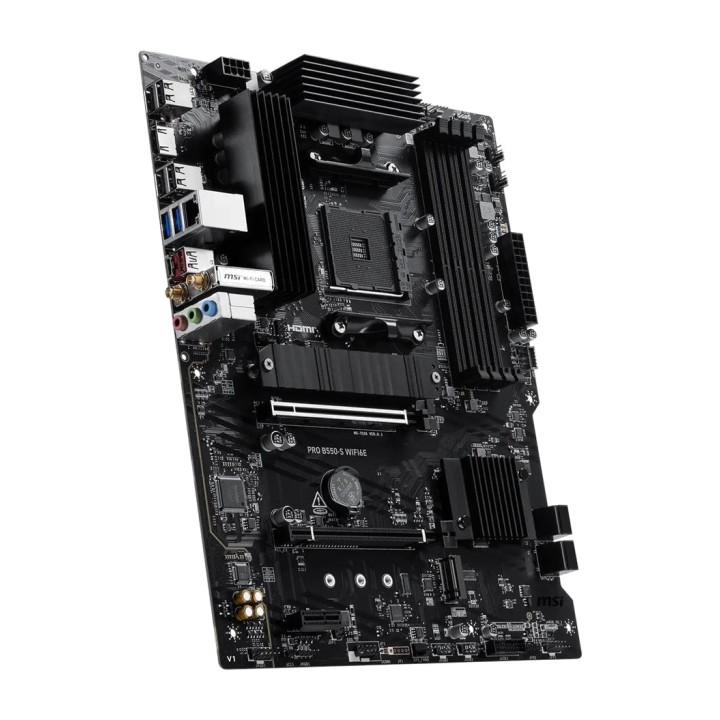 MSI Carte mère ATX pour AMD PRO B550-S WIFI6E DDR4 AM4