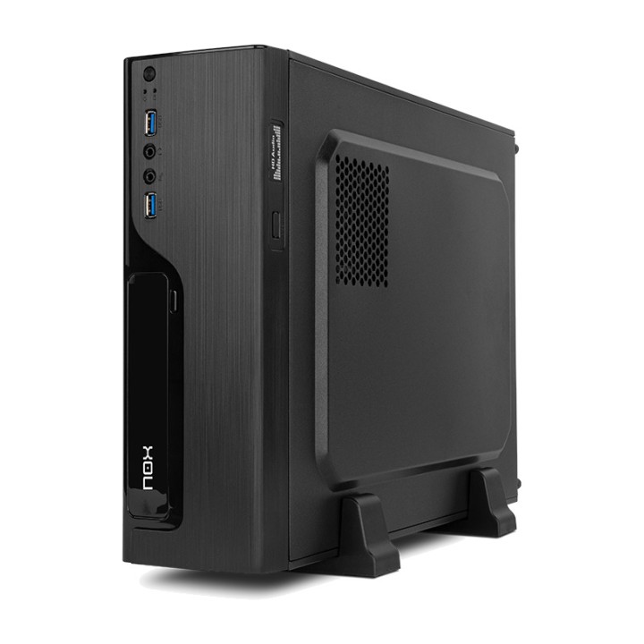 NOX Micro ATX low-profile computer case with included power