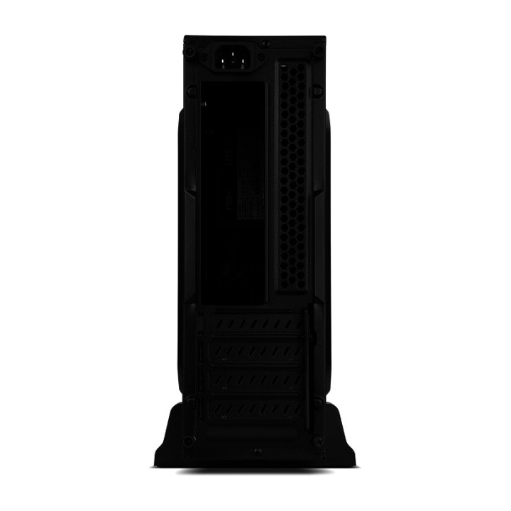 NOX Boîtier d’ordinateur Micro ATX compact avec alimentation