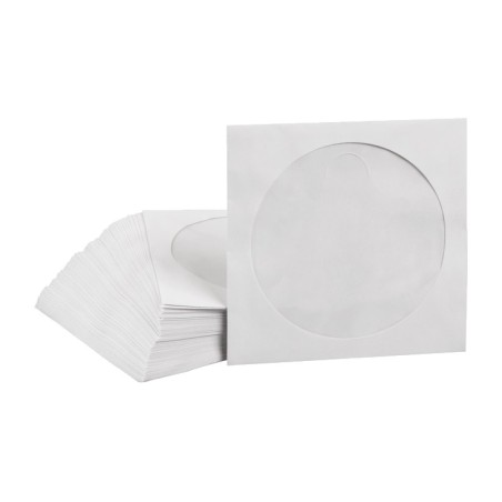 paper sleeves with window for cd and dvd box62 100 uds