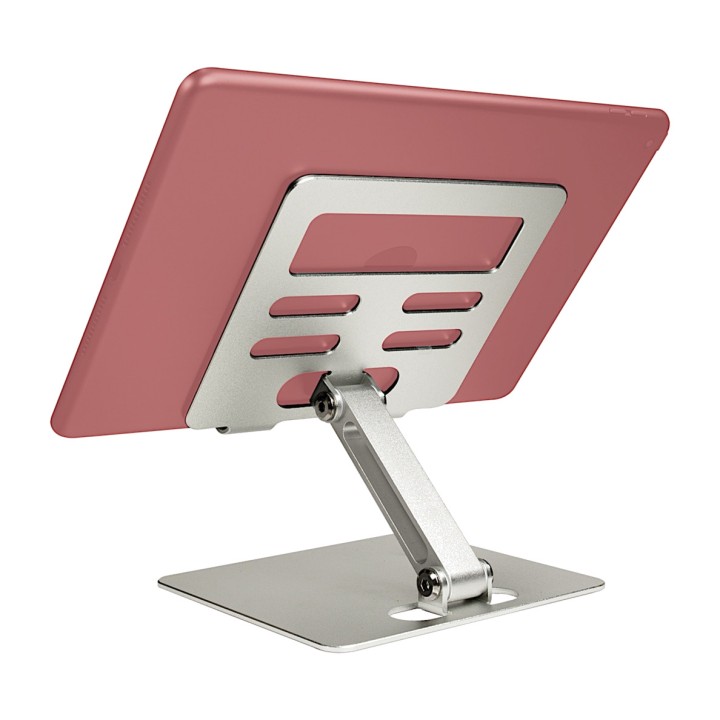 INTER-TECH Adjustable aluminium stand for laptop and tablet