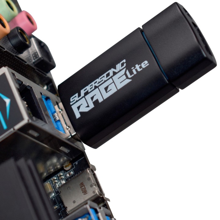 PATRIOT Clé USB-A 3.2 coulissante SUPERSONIC RAGE LITE 256GB