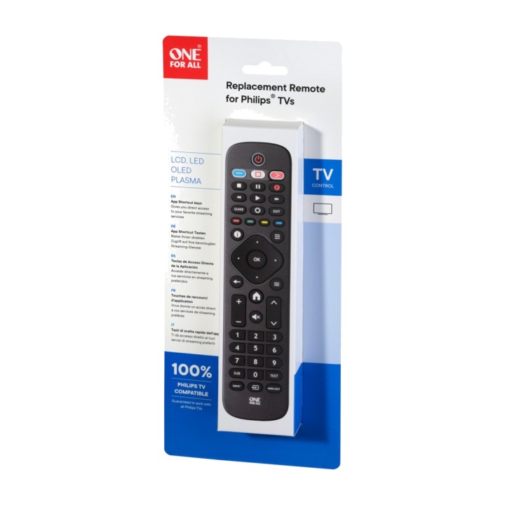 ONE FOR ALL Télécommande de remplacement pour téléviseur