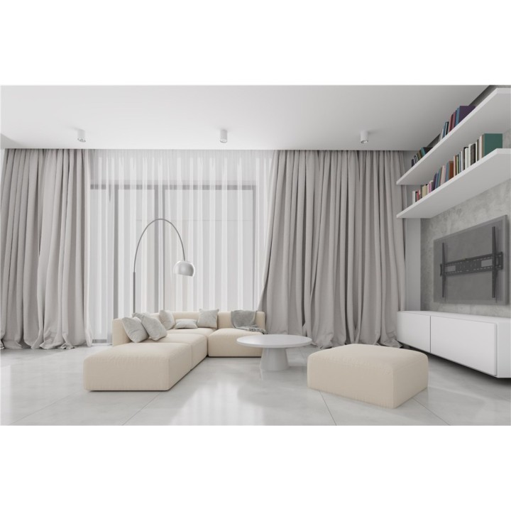 GOOBAY Soporte de pared fijo extraplano para TV 50-85" 75KG