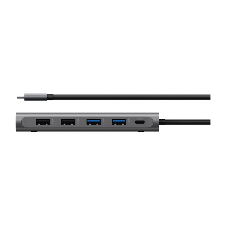 ICY BOX Docking station USB-C per tre monitor con