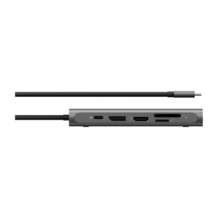 ICY BOX USB-C docking station for three monitors with