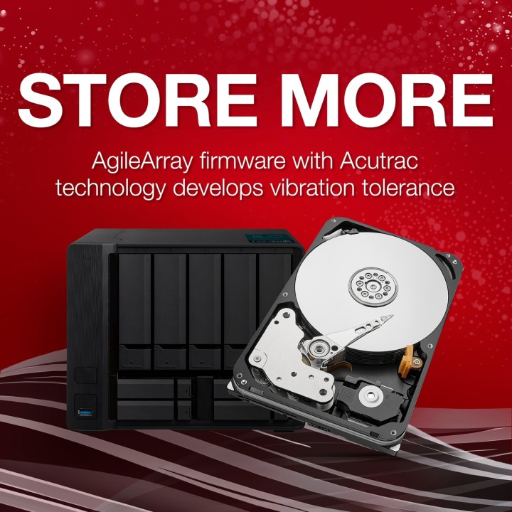 SEAGATE Disco rigido interno da 3,5 pollici per NAS