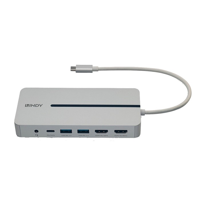 LINDY USB-C docking station for laptop with dual video