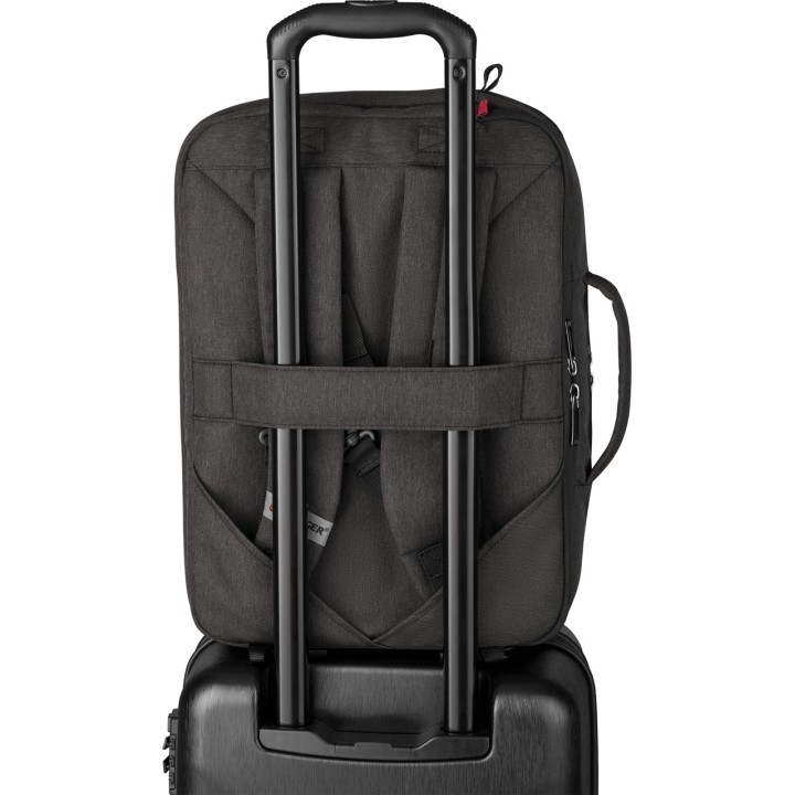 WENGER Laptop-Rucksack mit Trolley-Aufsteckfunktion