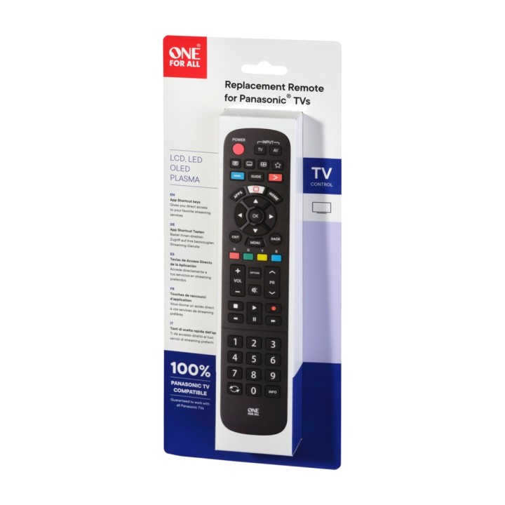 ONE FOR ALL Télécommande de remplacement pour téléviseur