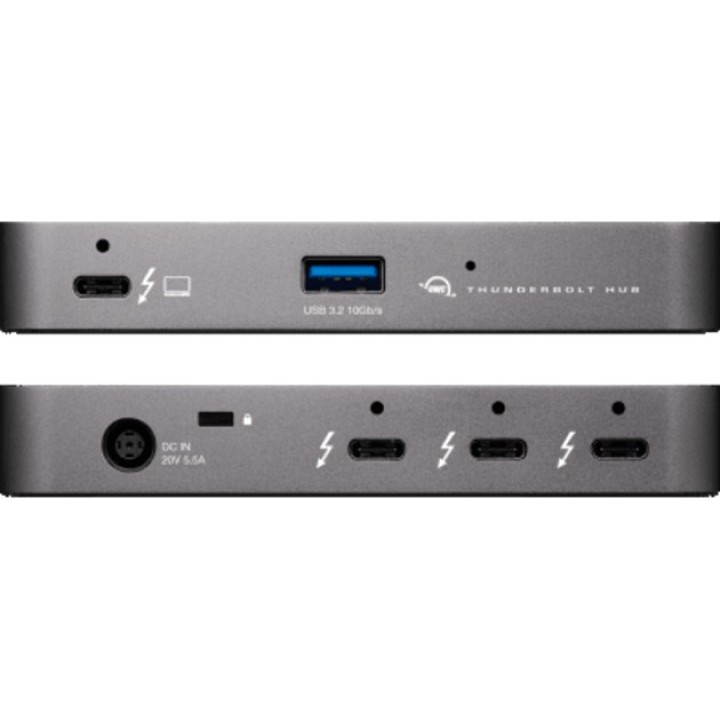 OWC Hub de ports pour ordinateur portable avec adaptateur