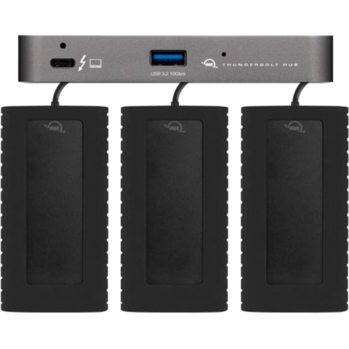 OWC Laptop-Port-Hub mit Netzteil THUNDERBOLT-4 40GBPS