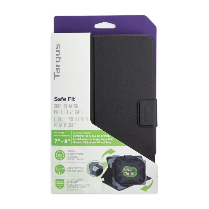 TARGUS Funda giratoria universal para tablet con cierre