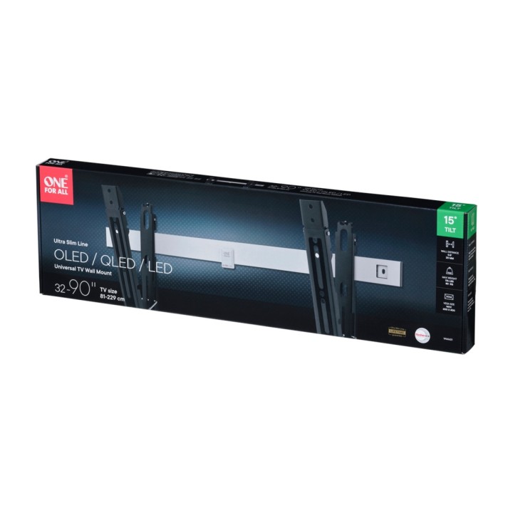 ONE FOR ALL Supporto da parete inclinabile per TV WM6621