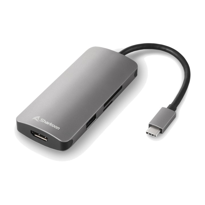 SHARKOON Adapter wielofunkcyjny z HDMI i czytnikiem kart SD