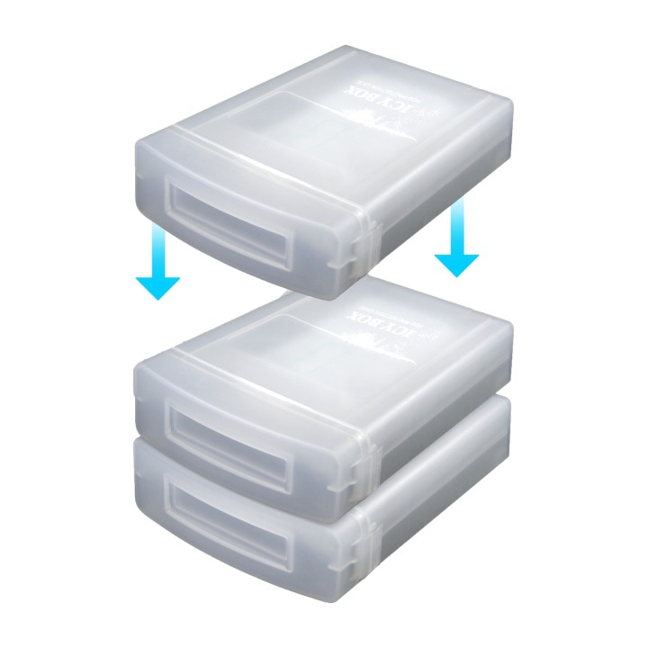 ICY BOX Protective hard drive case IB-AC602A 3,5" 120 MM