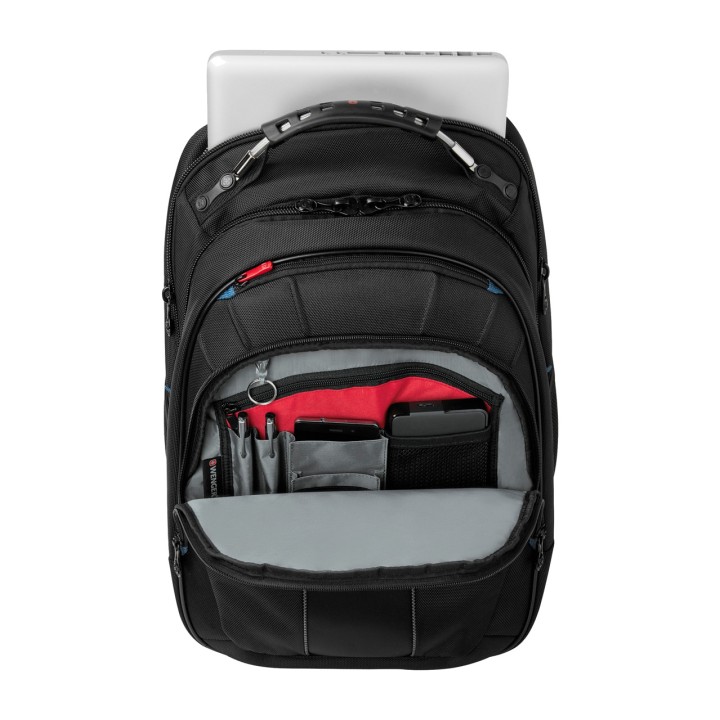 WENGER Laptop backpack with trolley strap CARBON-17" 30L