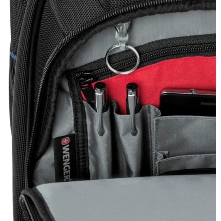 WENGER Laptop-Rucksack mit Trolley-Aufsteckfunktion