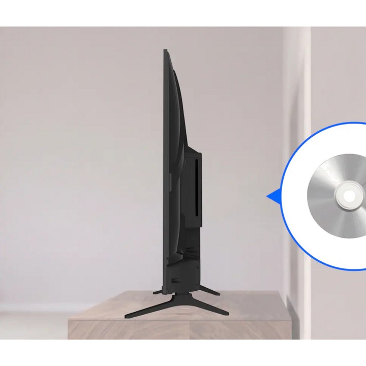 MEDION Téléviseur LED Full HD de 40 pouces avec lecteur DVD