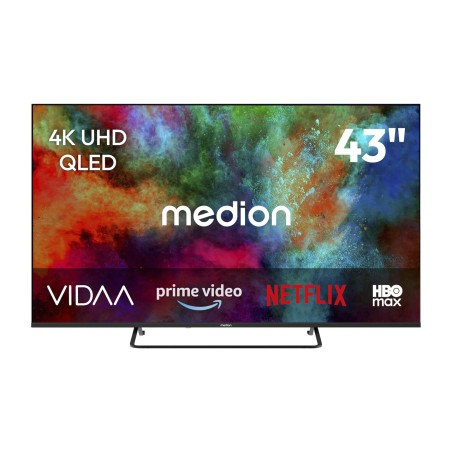 43-zoll-qled-smart-tv life md 843602 4k-uhd