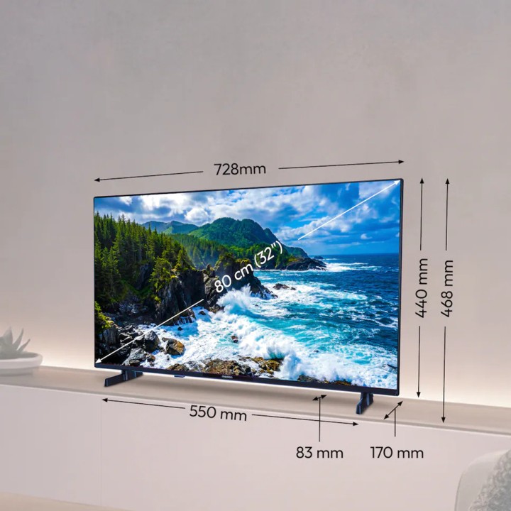 MEDION Smart TV LED Full HD da 32 pollici con Android TV