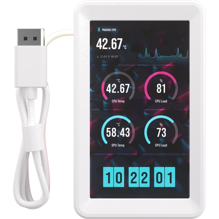 CORSAIR 5-inch LCD display module for liquid cooling