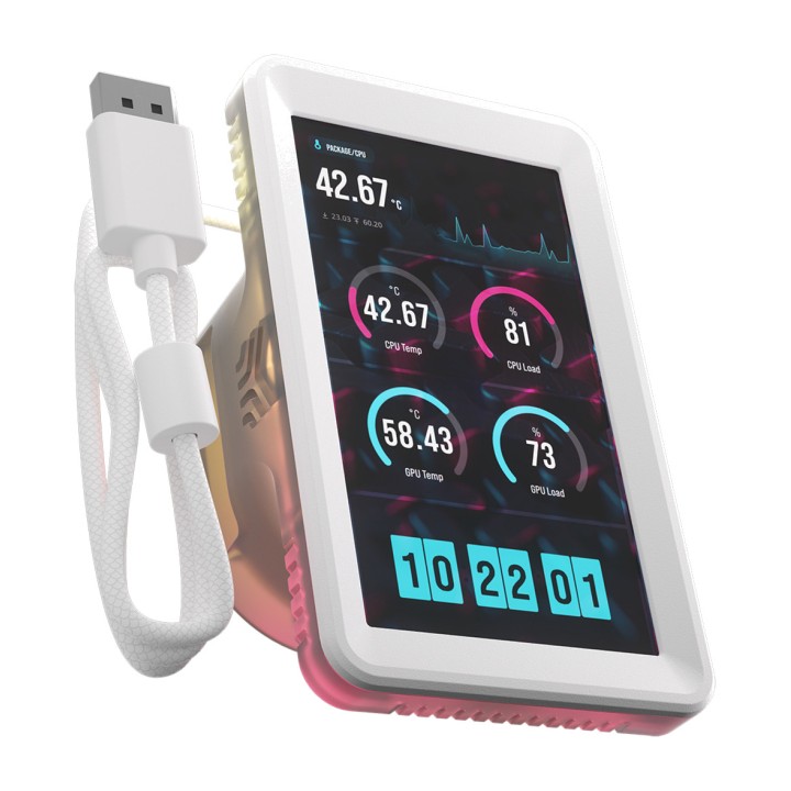 CORSAIR Modulo display LCD da 5 pollici per raffreddamento a